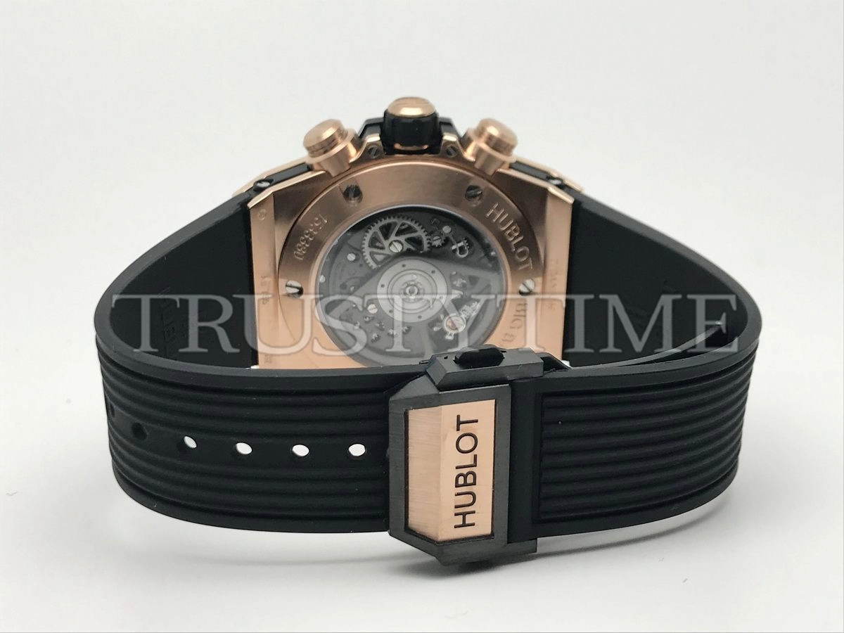 Копия часов Hublot Big Bang Unico King Gold Pave 44mm 421.OX.1180.RX.1704 Арт.HB-0966