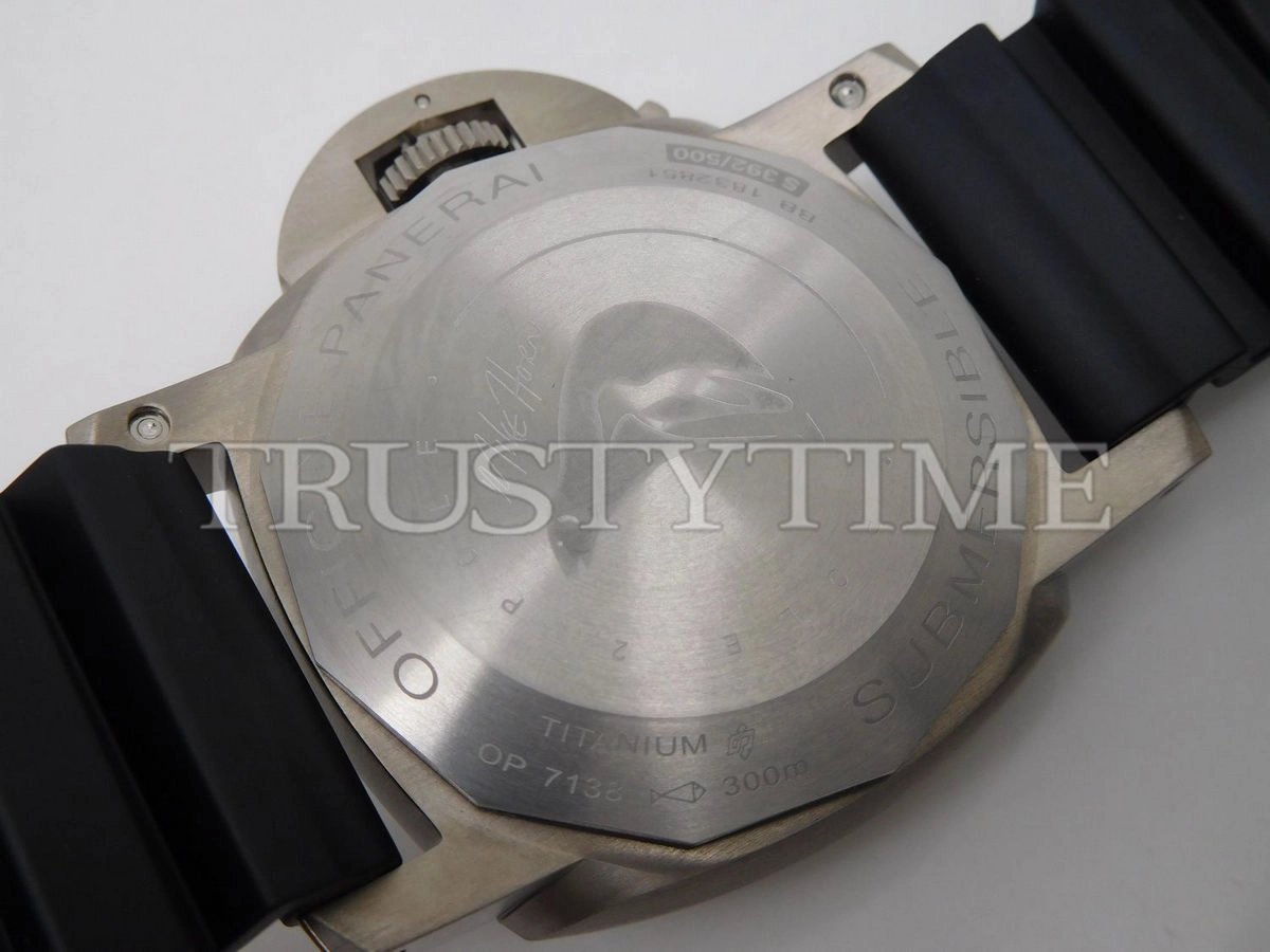 Копия часов Panerai Luminor Submersible 1950 3 Days GMT Automatic Titanio Pole 2 Pole 47mm PAM00719 Арт.PN-0753