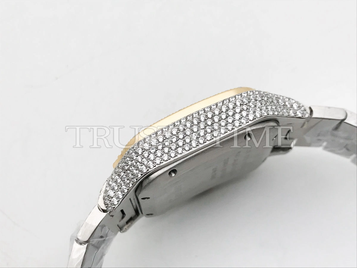 Копия часов Cartier Santos De Cartier 40 W2SA0009 Diamonds Арт.CR-0938