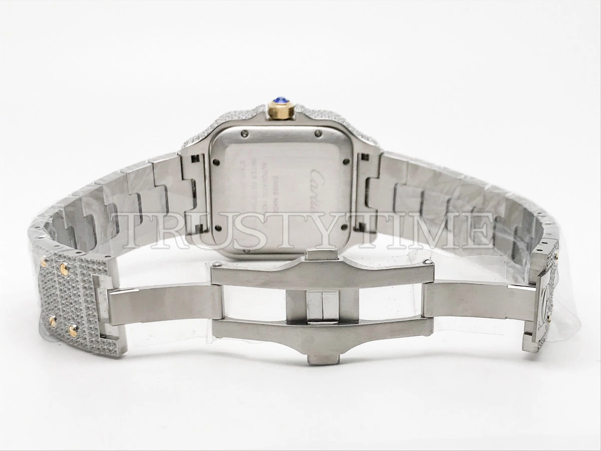 Копия часов Cartier Santos De Cartier 40 W2SA0009 Diamonds Арт.CR-0936