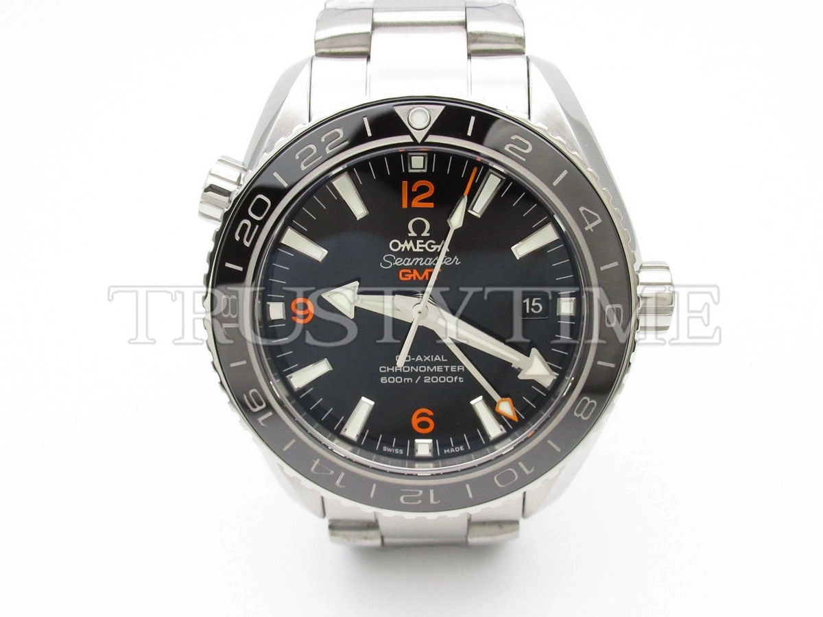 Копия часов Omega Seamaster Planet Ocean 600m Co‑Axial Master Chronometer GMT 43.5mm 232.30.44.22.01.002 Арт.OM-0654