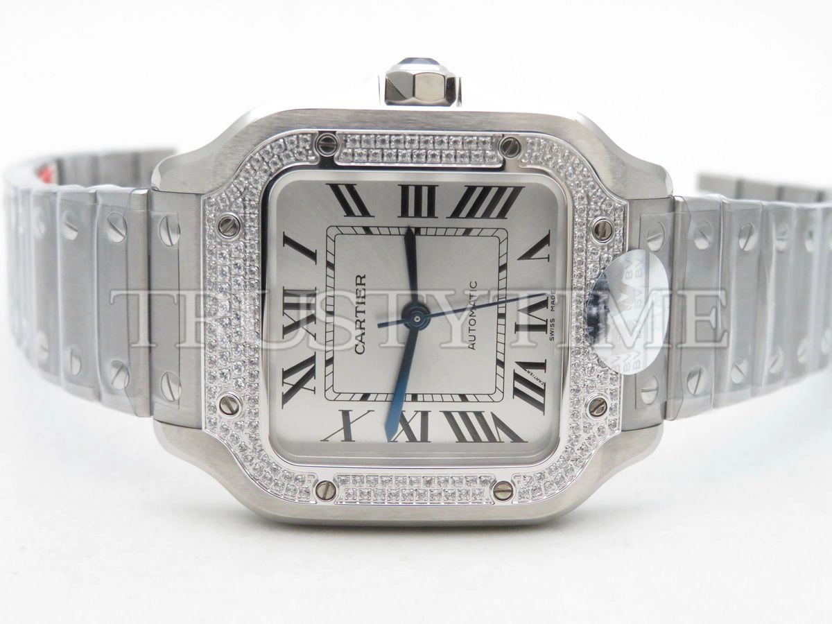 Копия часов Cartier Santos De Cartier 35 W4SA0005 Арт.CR-0663