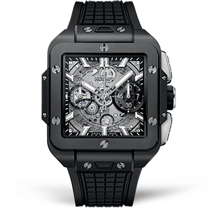 Копия часов Hublot Square Bang Unico Black Magic 821.CI.0170.RX Арт.HB-1227