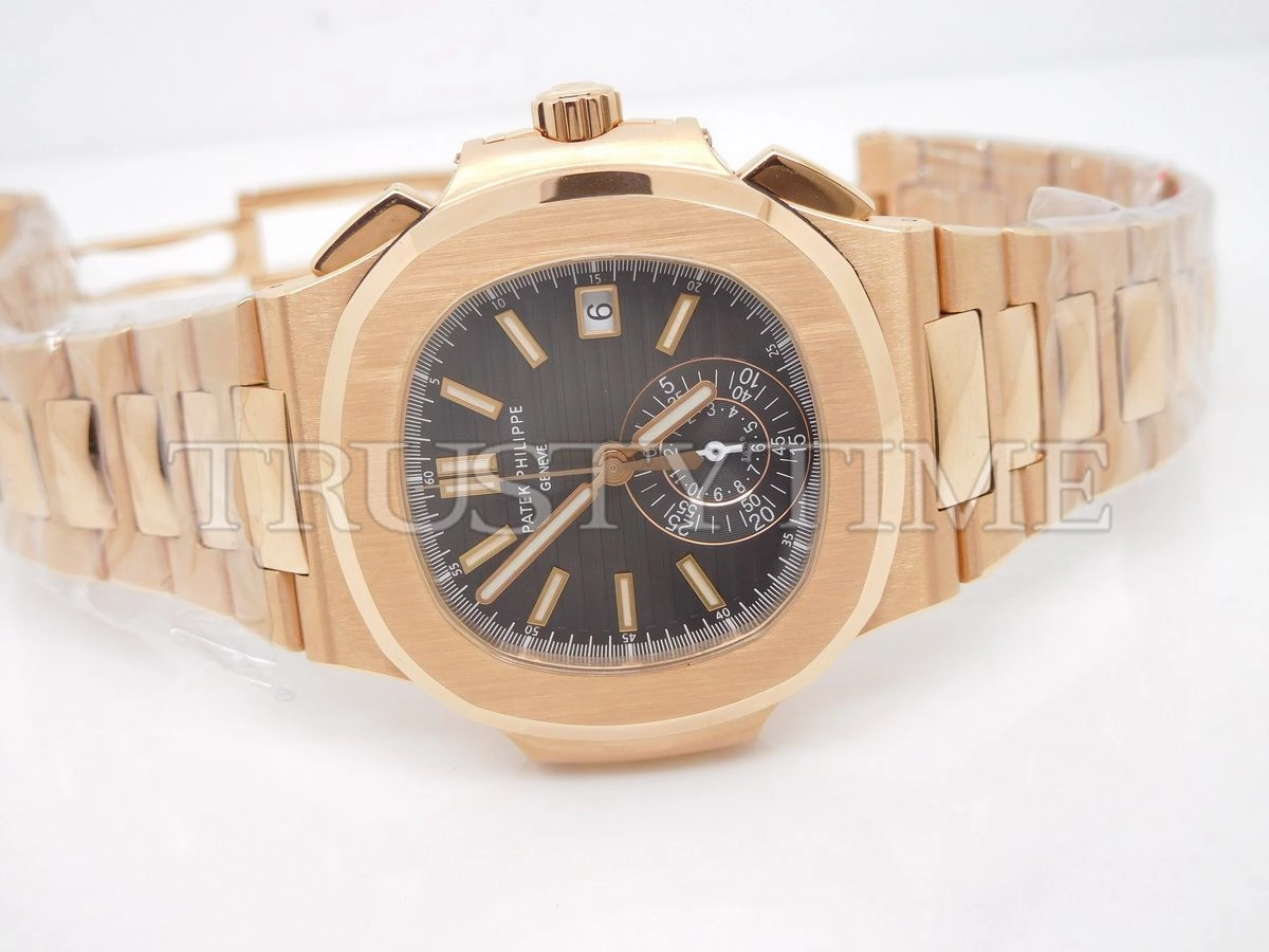 Копия часов Patek Philippe Nautilus Chronograph 40,5mm 5980/1R-001 Арт.PP-0572