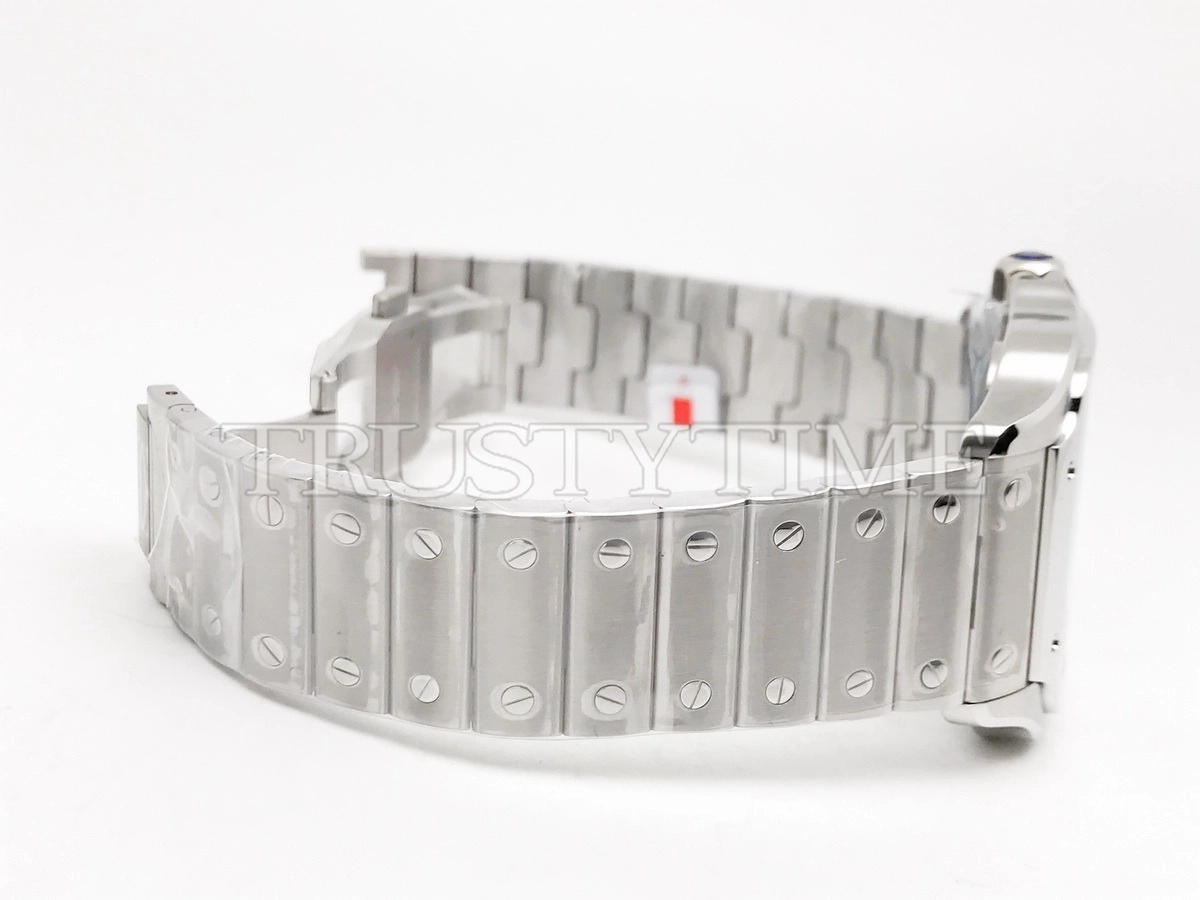 Копия часов Cartier Santos de Cartier Large Skeleton 40mm WHSA0019 Арт.CR-0989
