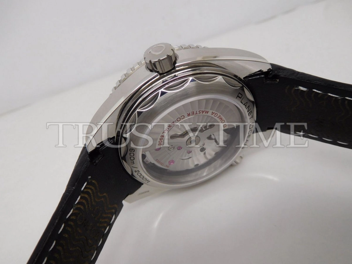 Копия часов Omega Seamaster Planet Ocean 600m Co‑Axial Master Chronometer GMT 43.5mm 215.33.44.22.01.001 Арт.OM-0656
