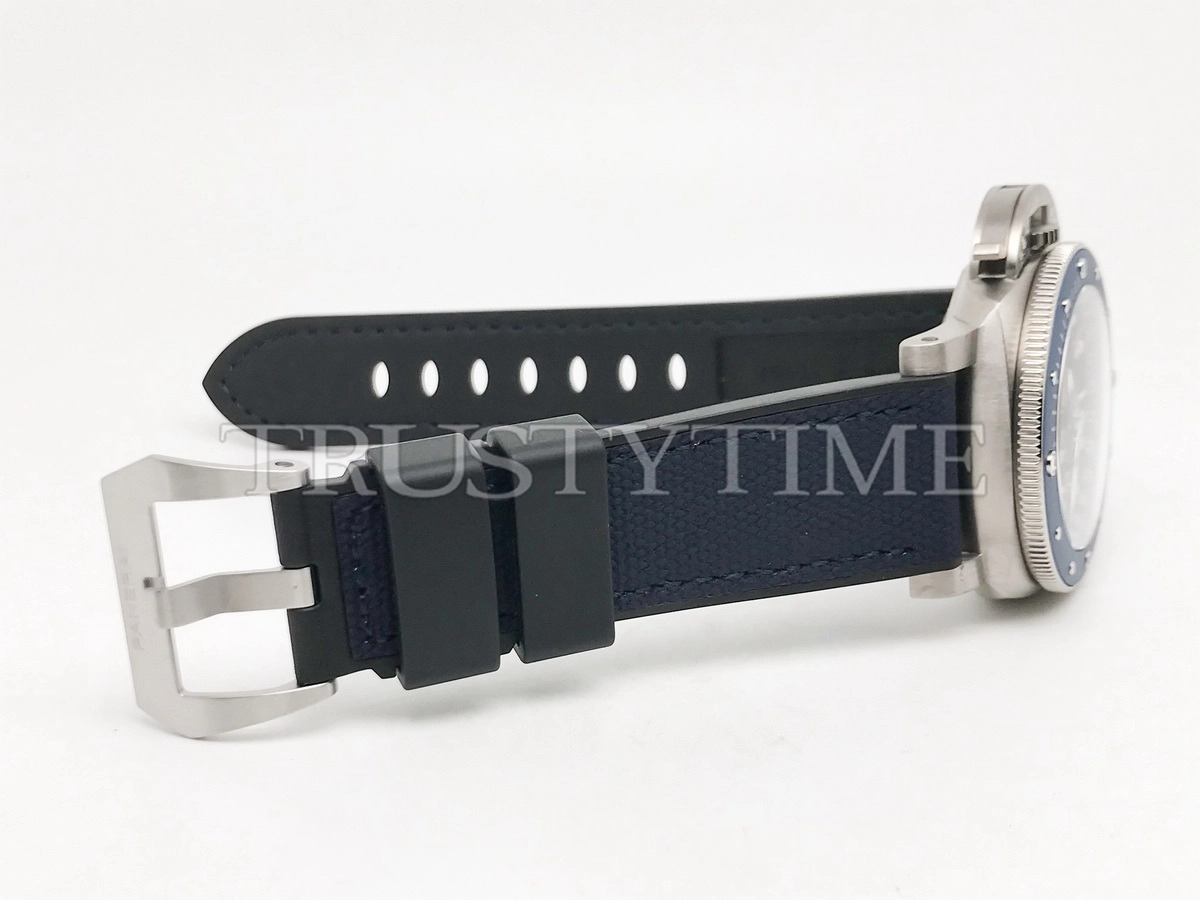 Копия часов Panerai Submersible GMT Luna Rossa Titanio 42mm PAM01507 Арт.PN-0913