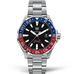 Копия часов Tag Heuer Aquaracer Calibre 7 GMT 43mm WAY201F.BA0927 Арт.TG-0344