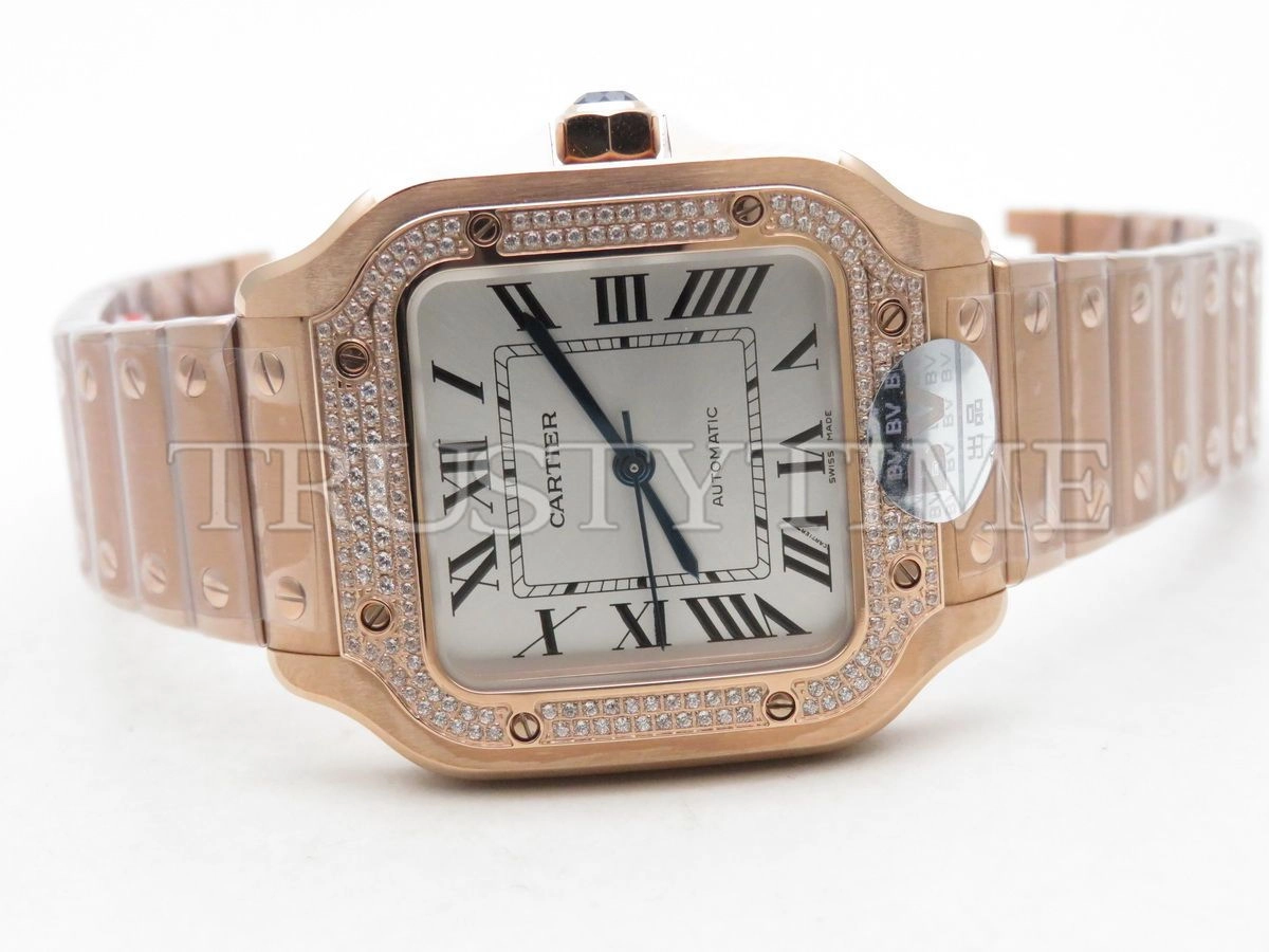 Копия часов Cartier Santos De Cartier 35 WJSA0007 Арт.CR-0661