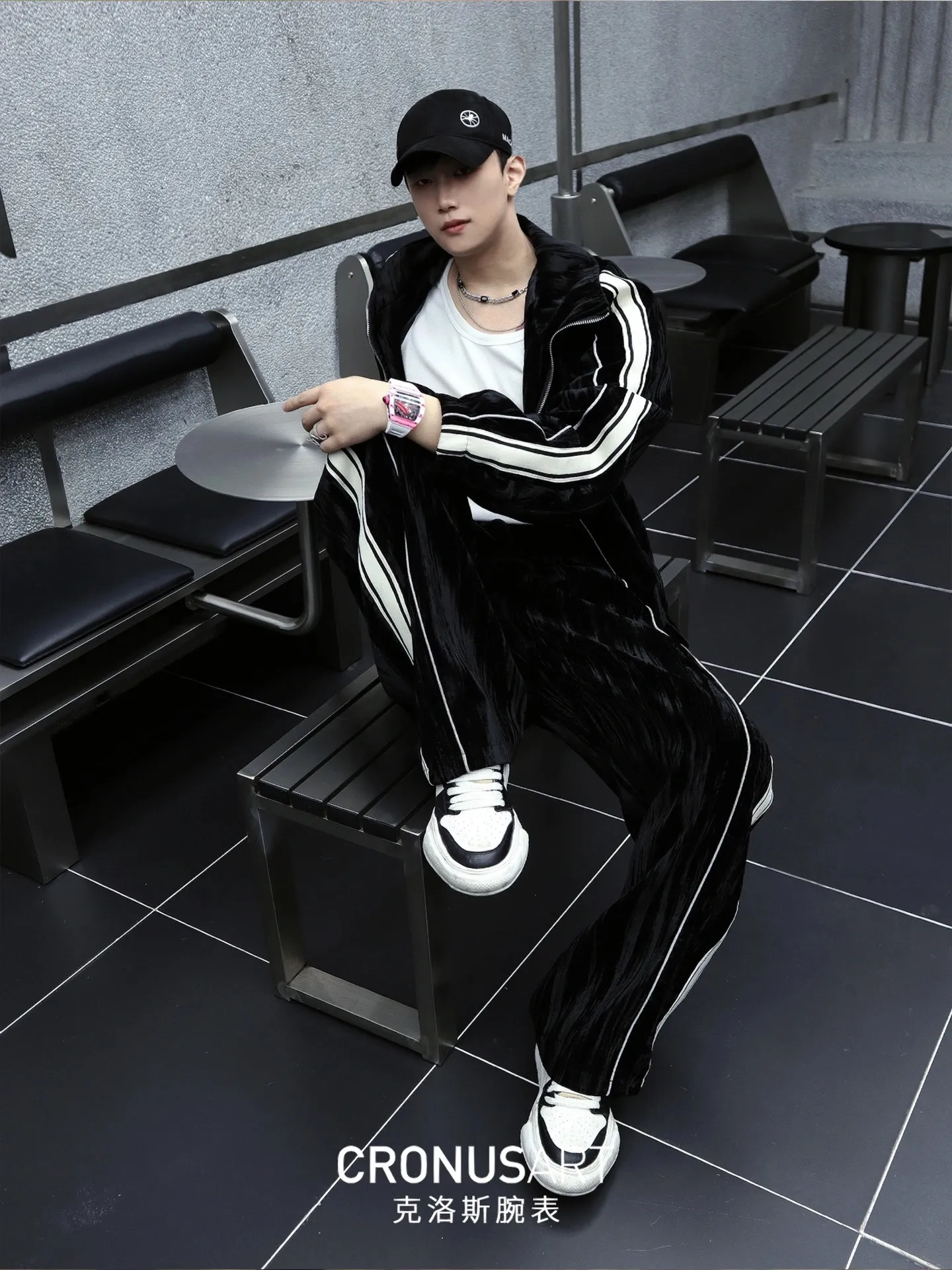 Копия часов CronusArt NTPT Carbon Fiber Watch CM06-P Арт.CA-0404