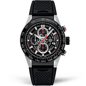 Копия часов Tag Heuer Carrera Calibre HEUER 01 Chronograph 45mm CAR2A1Z.FT6044 Арт.TG-0401