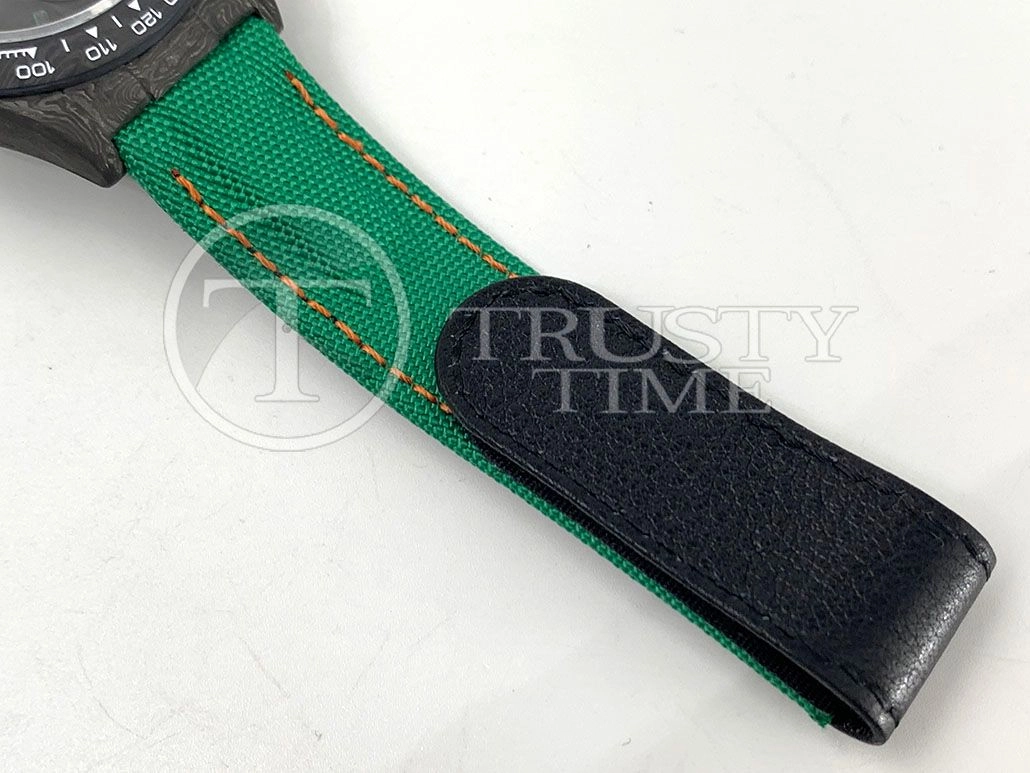 Копия часов Rolex Cosmograph Daytona DIW Carbon Lime Арт.RX-2297