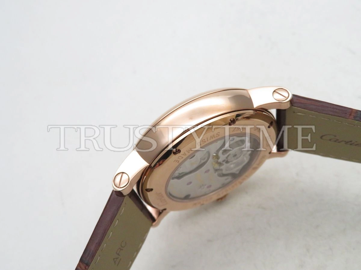 Копия часов Cartier Rotonde de Cartier Flying Tourbillon 40 W1556215 Арт.CR-0732