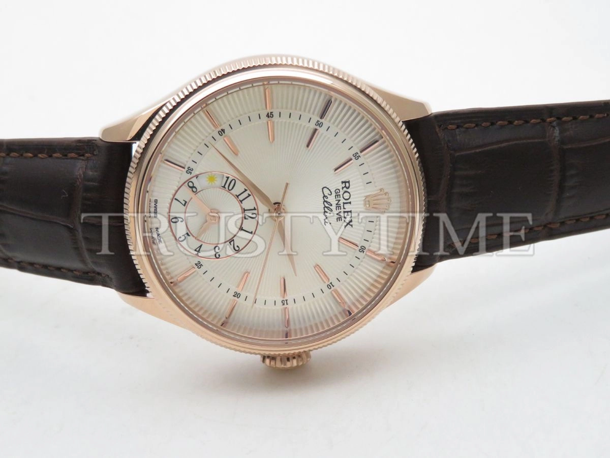 Копия часов Rolex Cellini Dual Time 39mm 50525-0008 Арт.RX-1741