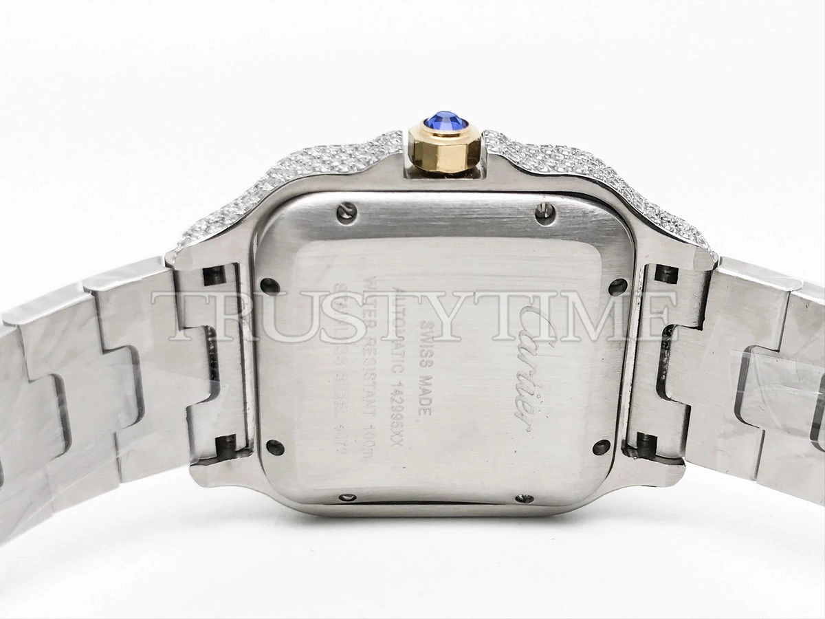Копия часов Cartier Santos De Cartier 40 W2SA0009 Diamonds Арт.CR-0936