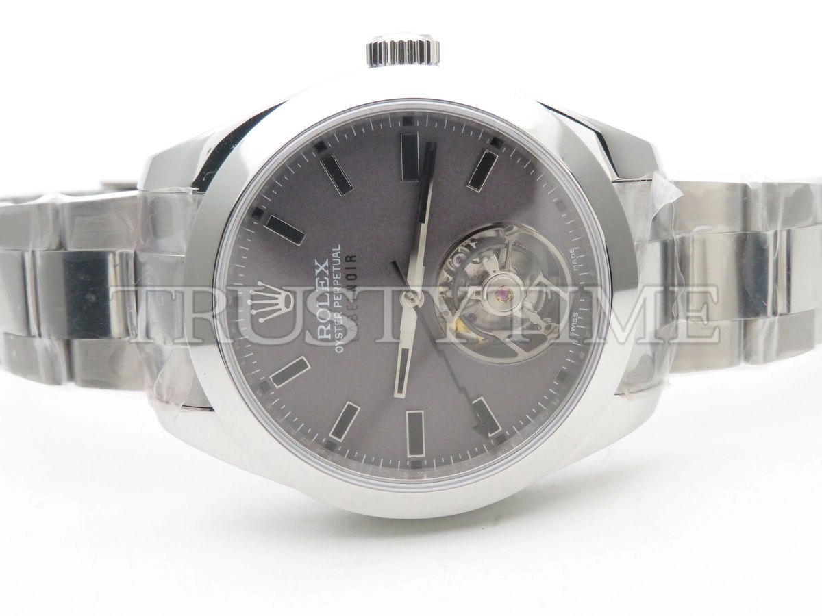 Копия часов Rolex Milgauss Label Noir Tourbillon 43mm Арт.RX-1410