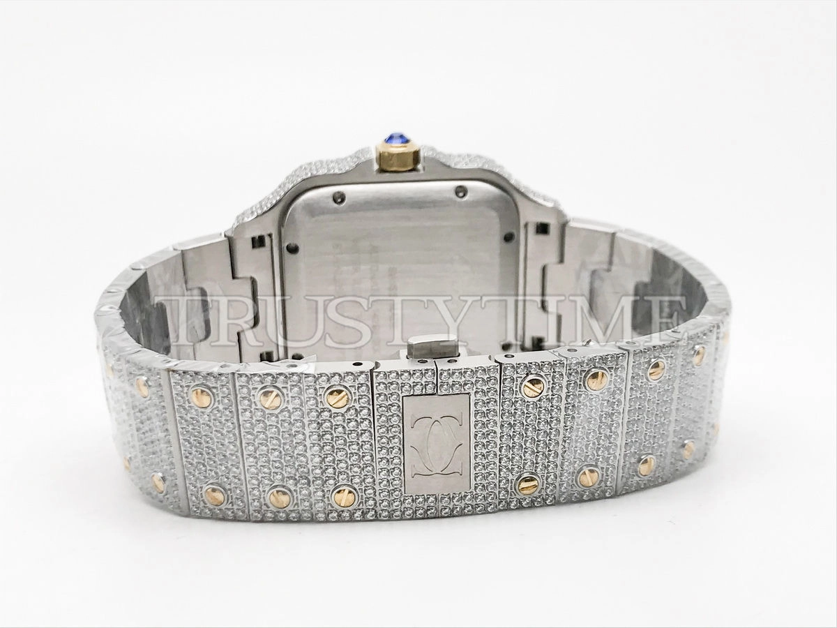 Копия часов Cartier Santos De Cartier 40 W2SA0009 Diamonds Арт.CR-0938