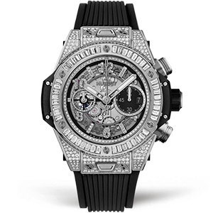 Копия часов Hublot Big Bang Unico Titanium Jewellery 44mm 421.NX.1170.RX.0904 Арт.HB-0964