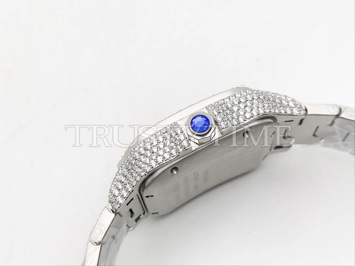 Копия часов Cartier Santos De Cartier 40 WSSA0018 Diamonds Арт.CR-0927