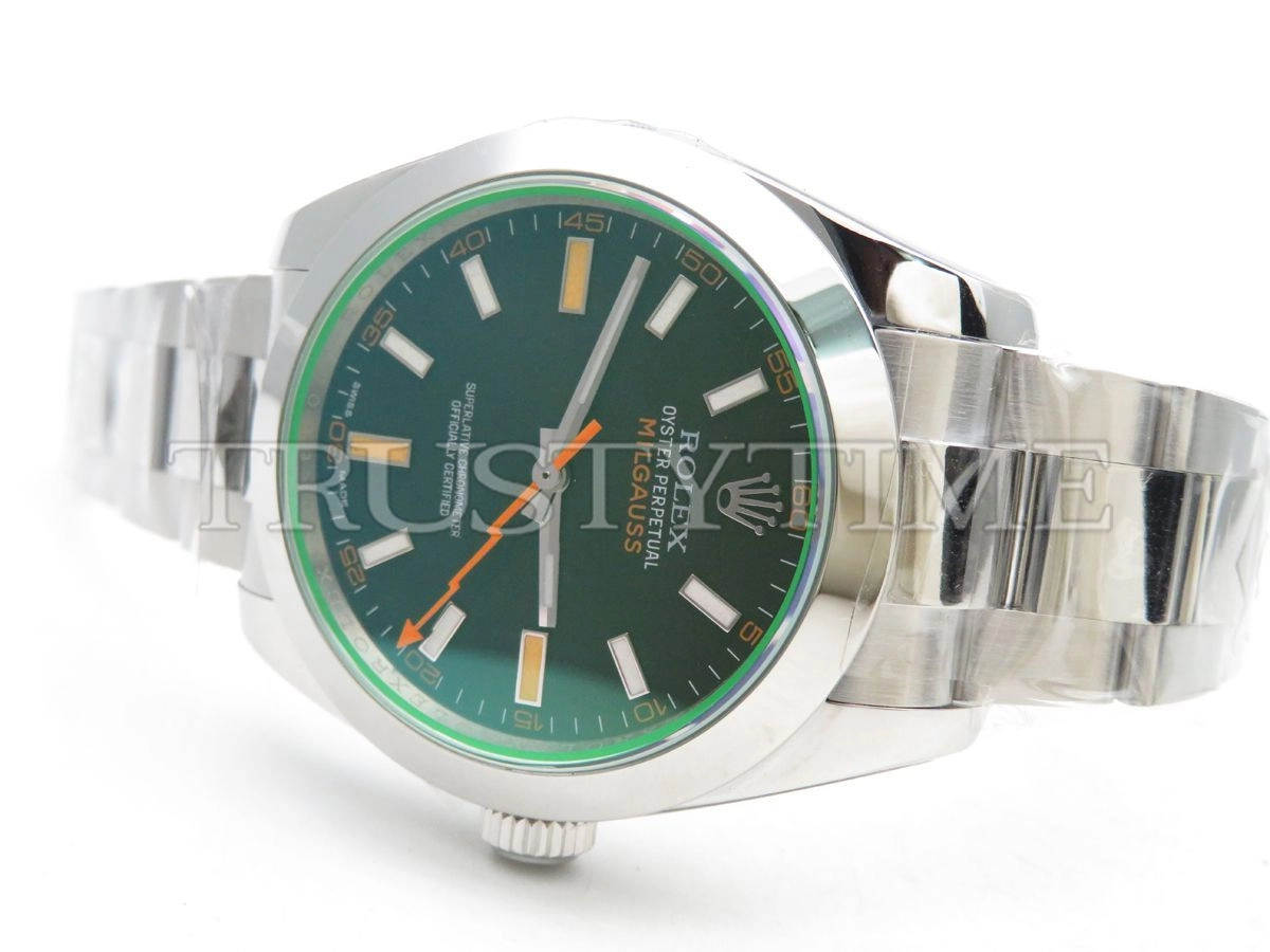 Копия часов Rolex Milgauss 40mm 116400GV-0001 Арт.RX-1696
