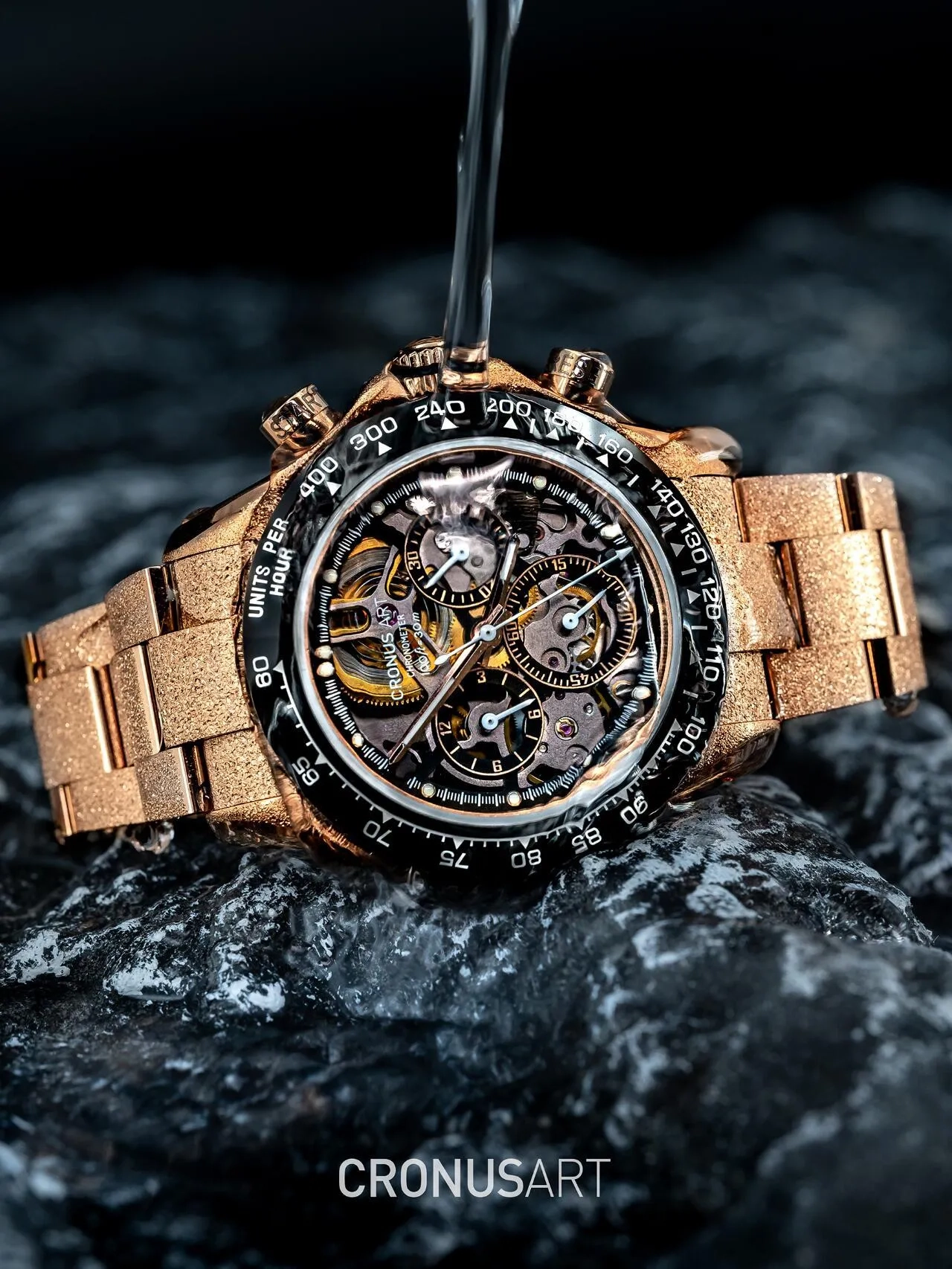 Копия часов CronusArt Stinless Steel Watch CM015-012