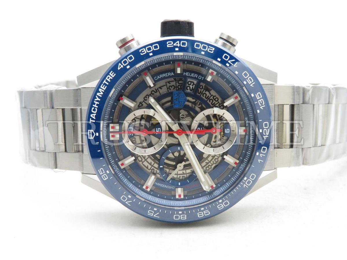 Копия часов Tag Heuer Carrera Calibre Heuer 01 43mm CAR201T.BA0766 Арт.TG-0531