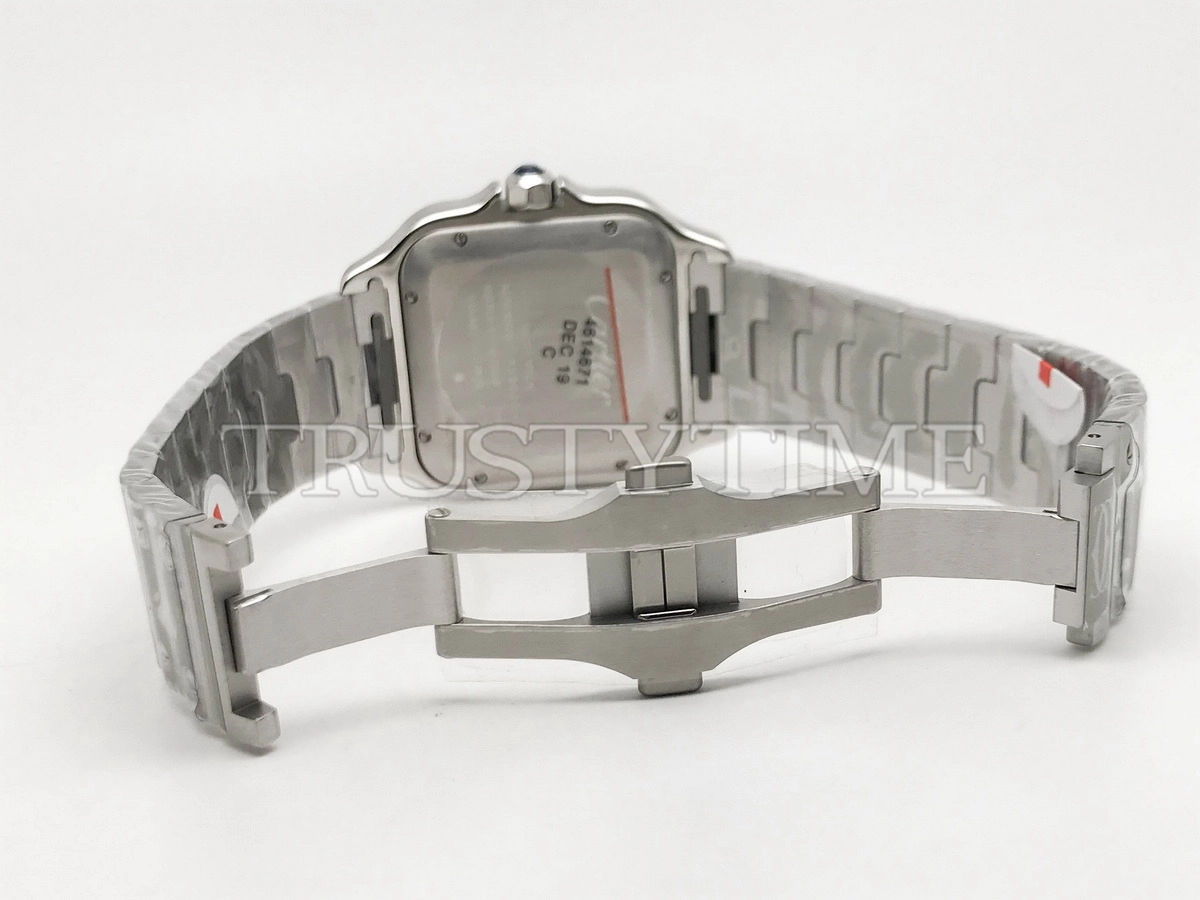 Копия часов Cartier Santos De Cartier Smoky Green WSSA0062 Арт.CR-0900