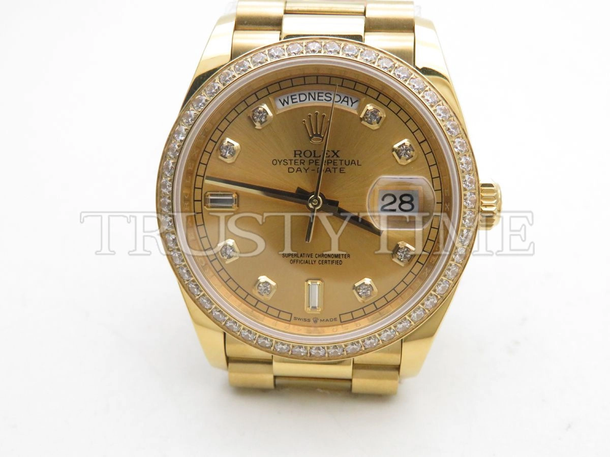 Копия часов Rolex Day-Date 36mm 128348RBR-0008 Арт.RX-1617