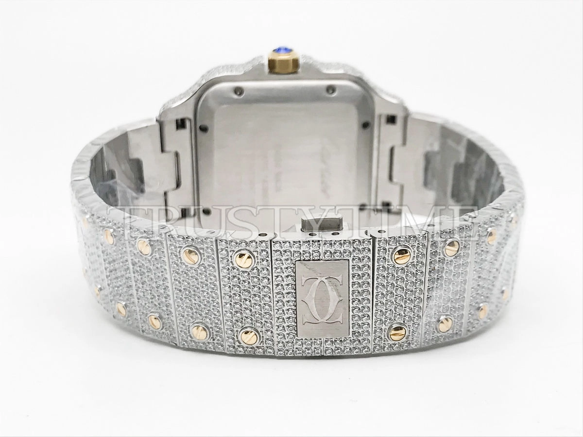 Копия часов Cartier Santos De Cartier 40 W2SA0009 Diamonds Арт.CR-0941