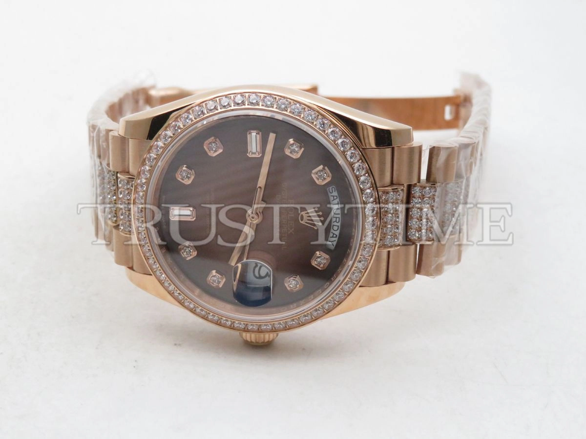 Копия часов Rolex Day-Date 36mm 128345RBR-0041 Арт.RX-1980
