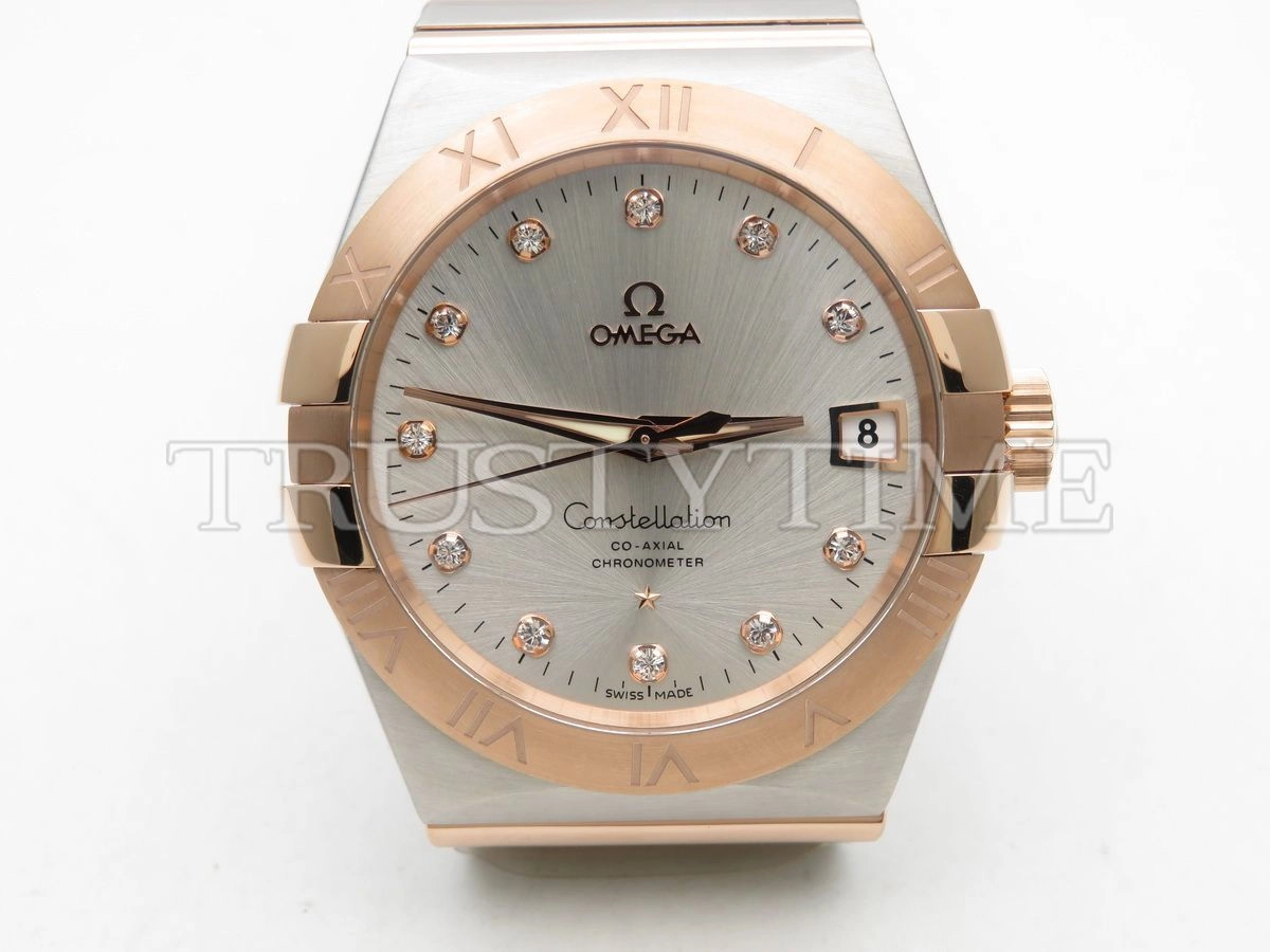 Копия часов Omega Constellation Co-Axial Chronometer 38mm 123.20.38.21.52.001 Арт.OM-0464