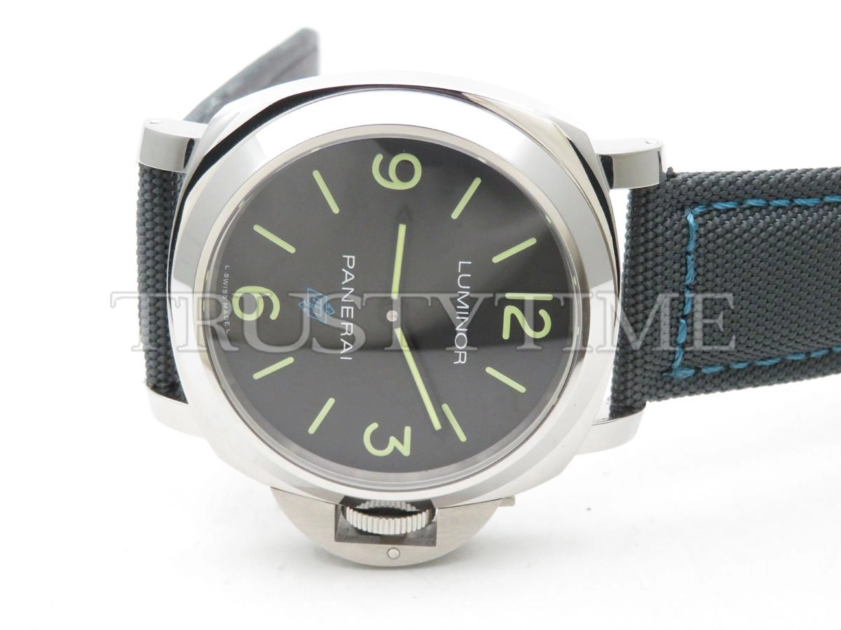 Копия часов Panerai Luminor Base Logo 3 Days Black - Blue OP 44mm PAM00774 Арт.PN-0796