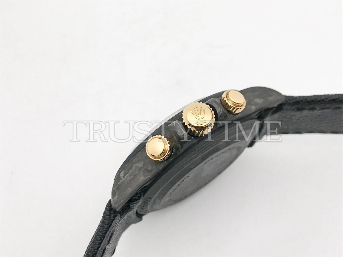 Копия часов Rolex Cosmograph Daytona DIW Black & Gold Арт.RX-2303