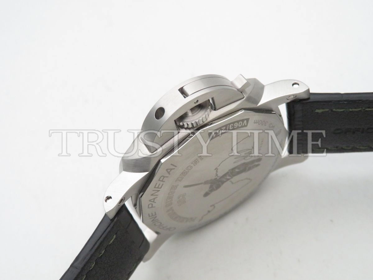 Копия часов Panerai Luminor 1950 3 Days MS Dhoni GMT Automatic 44mm PAM01056 Арт.PN-0786