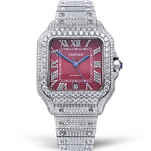 Копия часов Cartier Santos De Cartier 40 WSSA0018 Diamonds Арт.CR-0931