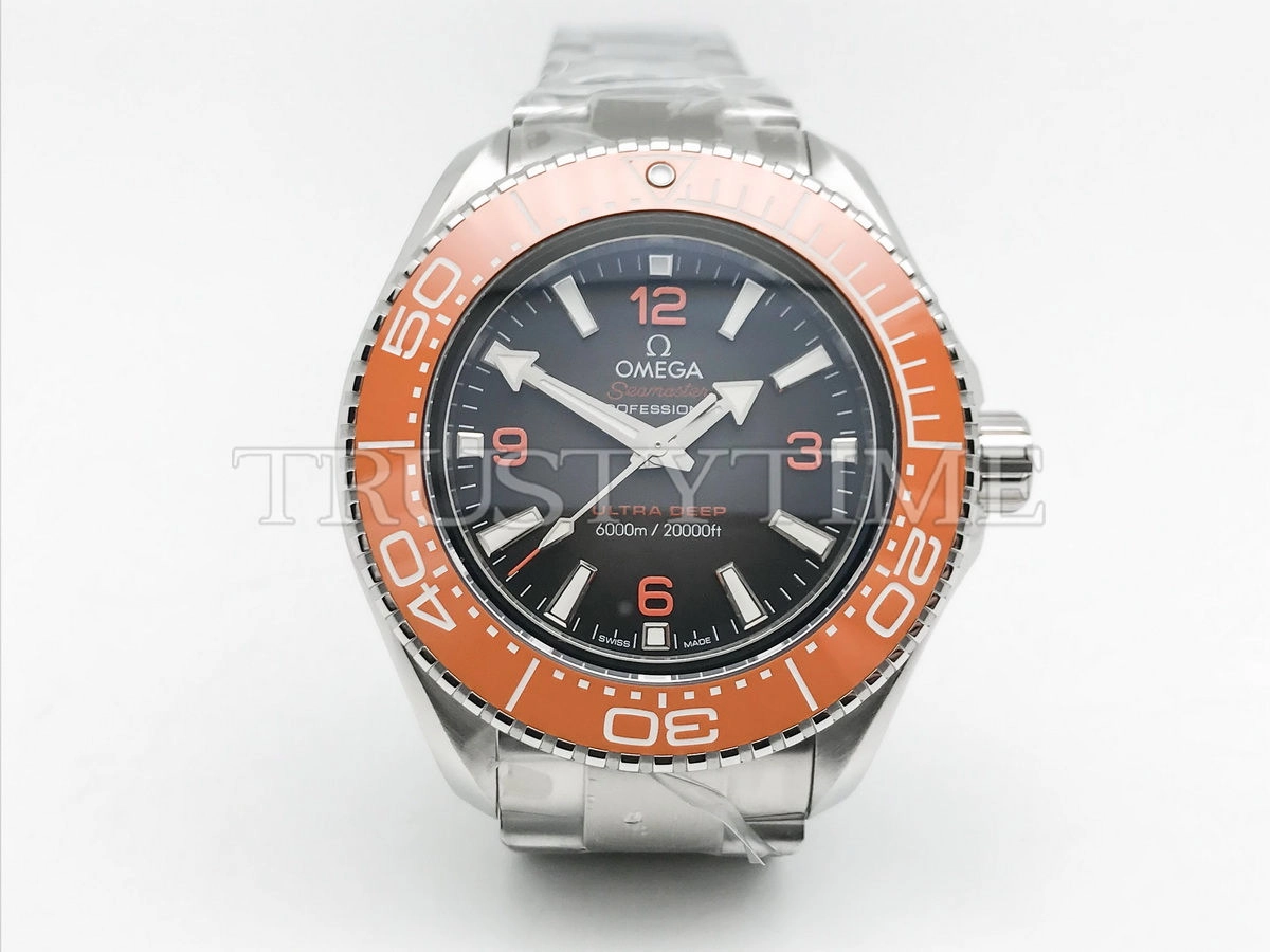 Копия часов Omega Seamaster Planet Ocean 6000m Co‑Axial Master Chronometer 45,5mm 215.30.46.21.06.001 Арт.OM-0960