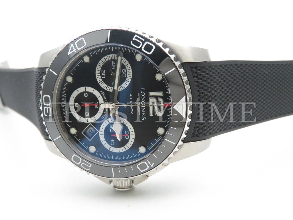 Копия часов Longines Sport Hydroconquest Automatic Chronograph 43mm L3.883.4.56.9 Арт.LN-0269