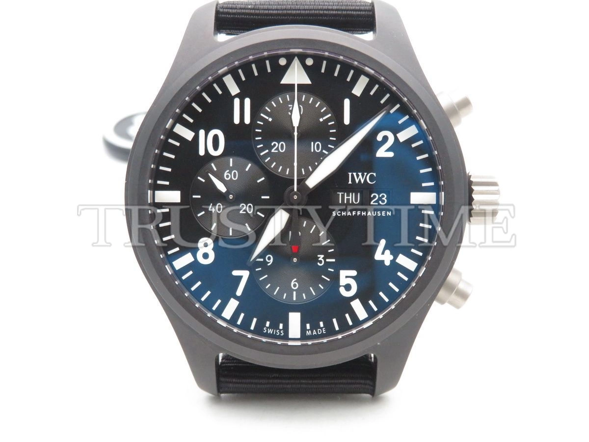 Копия часов IWC Pilot's Watch Chronograph Top Gun 44mm IW389101 Арт.IW-0535