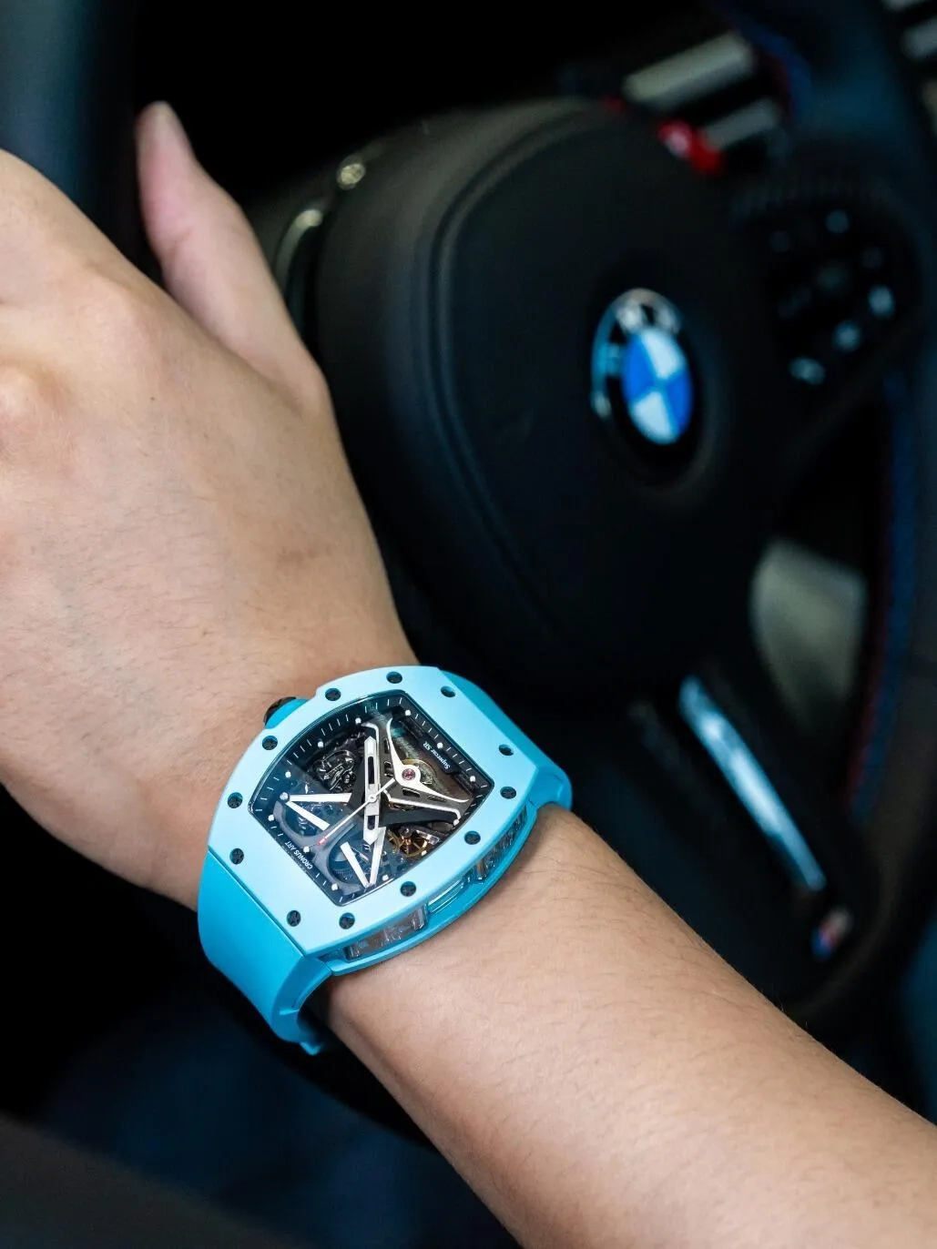 Копия часов CronusArt Carbon Watch CM09-017 Арт.CA-0430