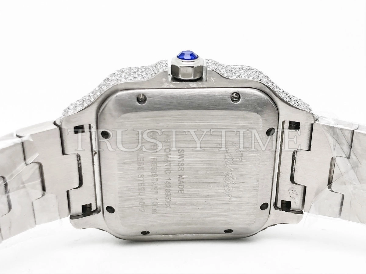Копия часов Cartier Santos De Cartier 40 WSSA0018 Diamonds Арт.CR-0932