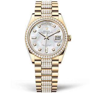 Копия часов Rolex Day-Date 36mm 128348RBR-0019 Арт.RX-1986