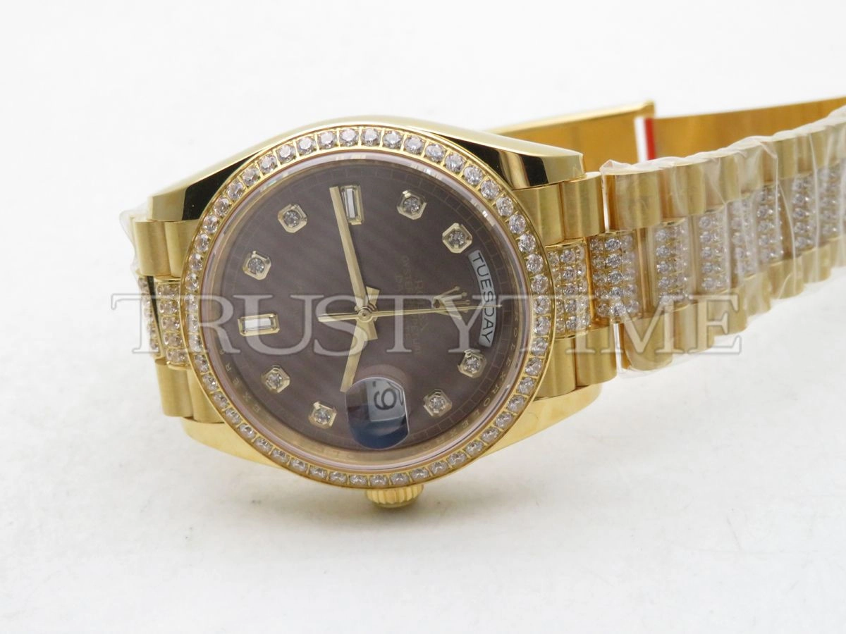 Копия часов Rolex Day-Date 36mm 128348RBR-0007 Арт.RX-1984