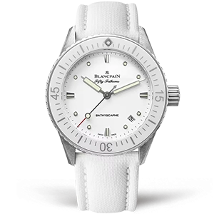 Копия часов Blancpain Fifty Fathoms Bathyscaphe 5100-1127-W52A Арт.BP-0360