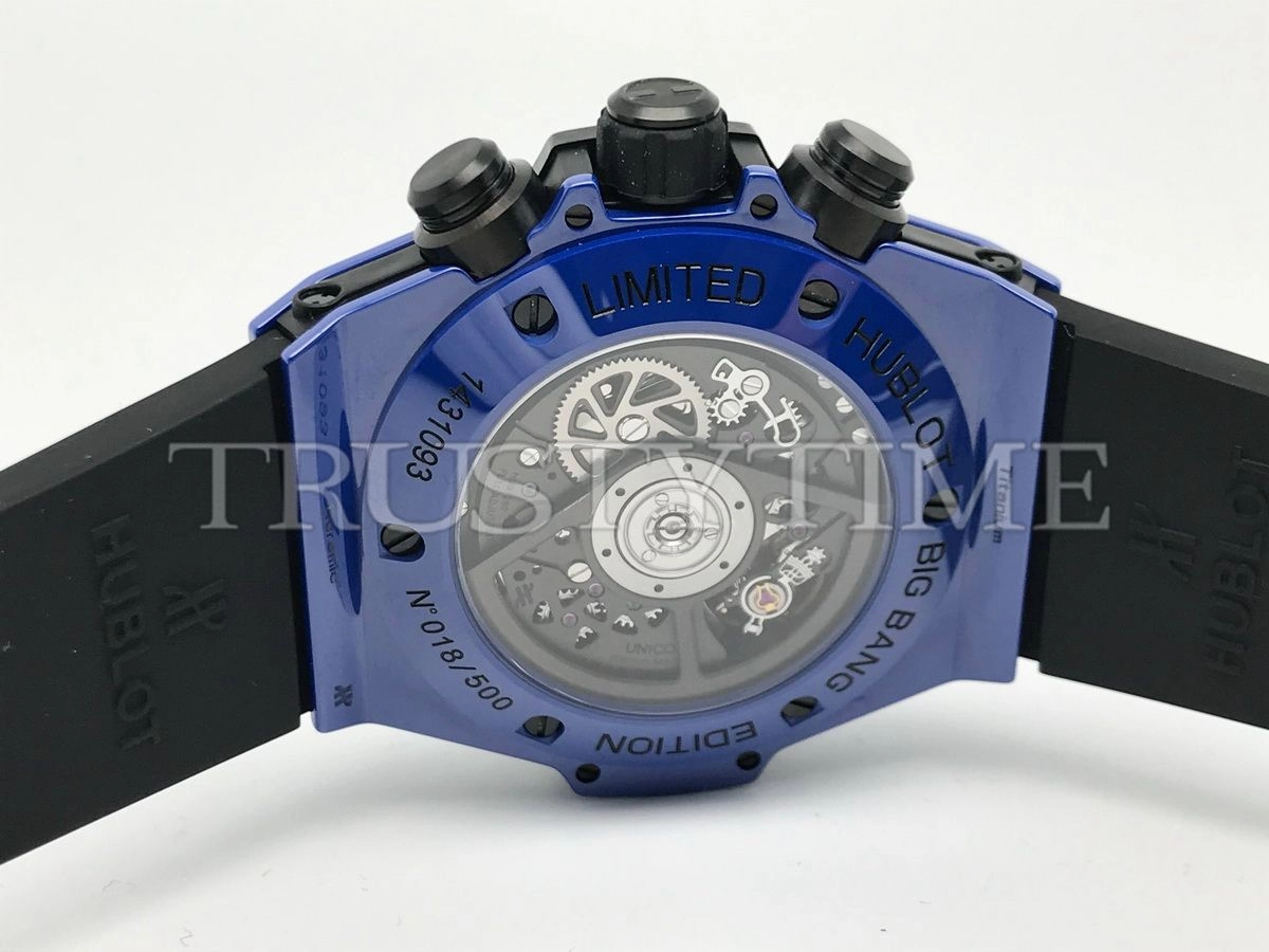 Копия часов Hublot Big Bang Unico Blue Magic 44mm 441.ES.5119.RX Арт.HB-0975