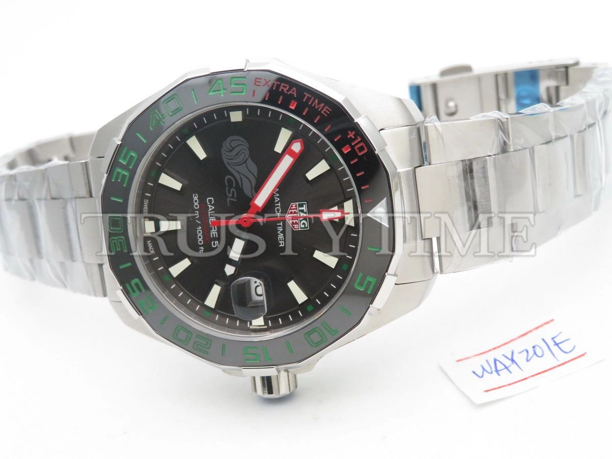 Копия часов Tag Heuer Aquaracer Calibre 5 43mm WAY201E.BA0927 Арт.TG-0342