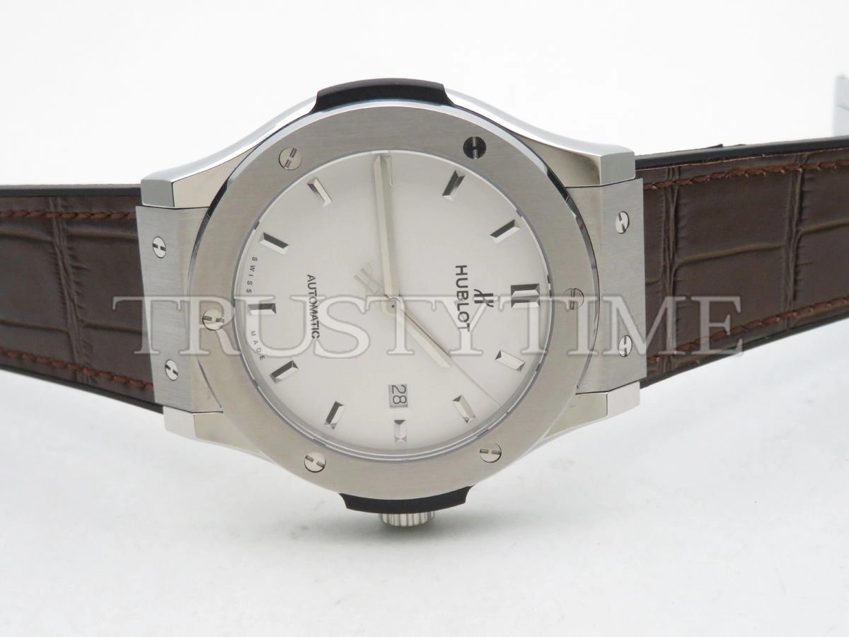 Копия часов Hublot Classic Fusion Titanium Opalin 45mm 511.NX.2611.LR Арт.HB-0569