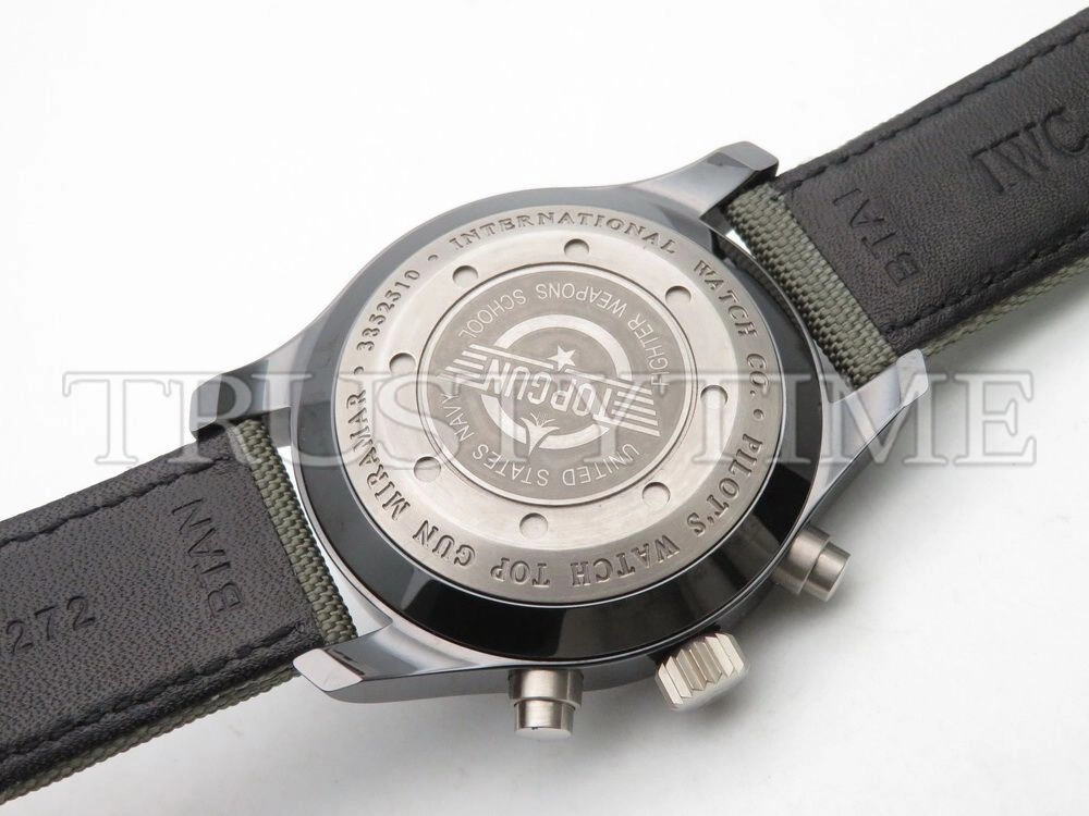 Копия часов IWC Pilot's Watch Chronograph Top Gun Miramar 44mm IW389002 Арт.IW-0534