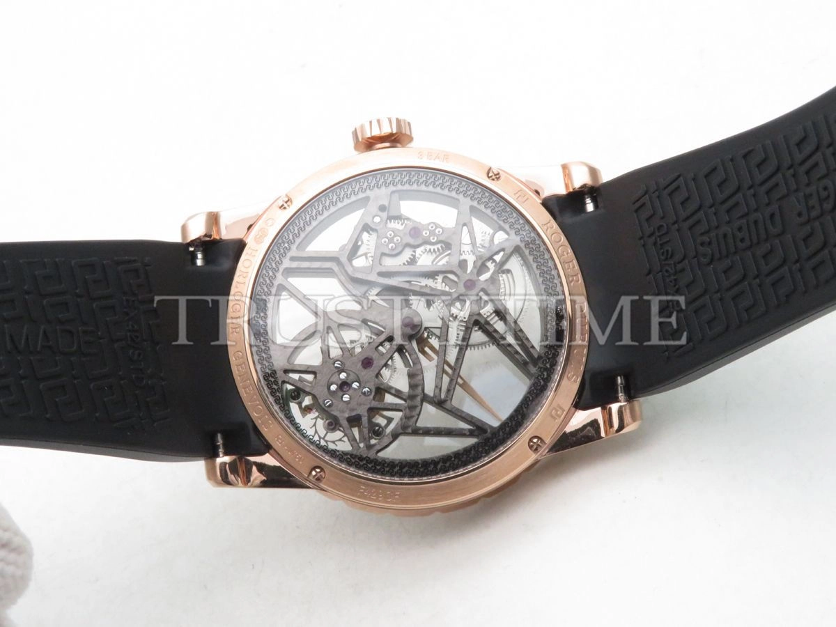 Копия часов Roger Dubuis Excalibur Skeleton Flying Tourbillon Арт.RG-0448