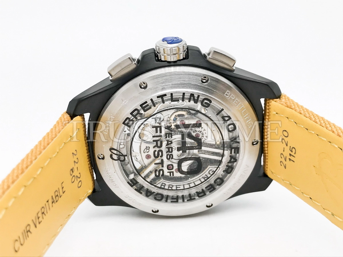 Копия часов Breitling Aneger B01 Chronograph 44 Night Mission SB0147101I1X1 Арт.BT-1158