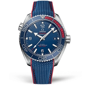 Копия часов Omega Seamaster Planet Ocean 600m Co-axial Chronometer Pyeongchang 2018 43,5mm 522.32.44.21.03.001 Арт.OM-0539